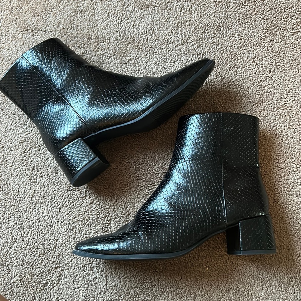 Black booties